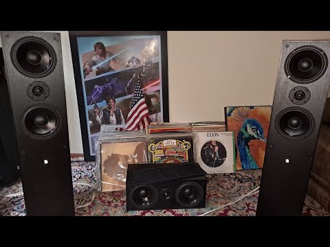 pro audio stage 66 floor speakers & stage 47 center speaker
