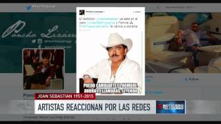 Artistas reaccionan tras la muerte de Joan Sebastian en México | Noticiero | Telemundo Noticias