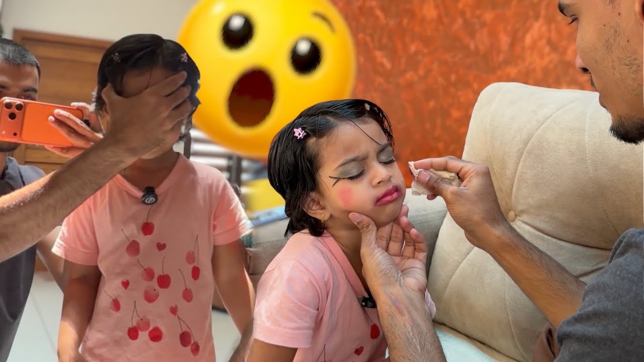 a SHOCKING MAKEUP for AYRA..😂😂