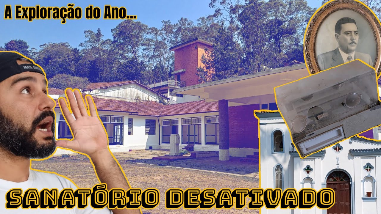 VISITAMOS UM ANTIGO SANATORIO, O ZELADOR NOS CONTOU VARIAS HISTORIAS