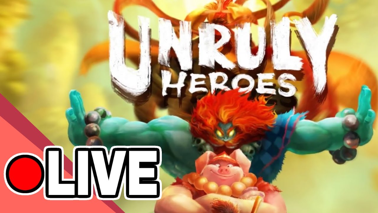 🔴Fevereiro De Jogos CO-OP Aleatórios #1 - Unruly Heroes