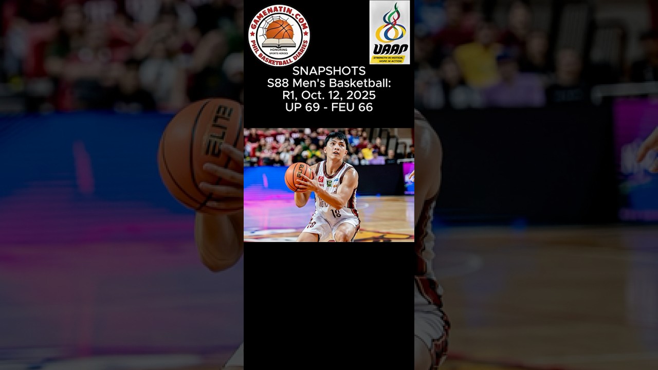 Snapshots: Men's Basketball - UP 69 - FEU 66