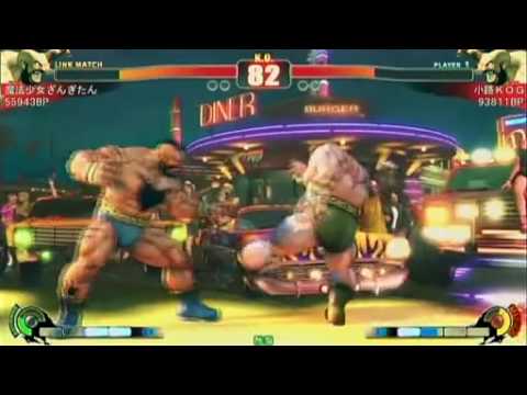 SF4:Kuma (Ve),Aojiru Guile (Bi),Zangitan (Za) vs Chari (Bl),KOG (Za),Noriyasu (Go) (Part 2) - NSB 10