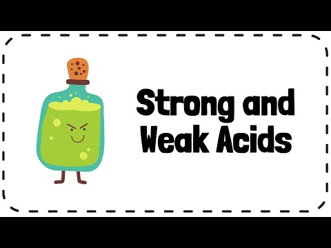 Strong and Weak Acids - GCSE Chemistry Revision