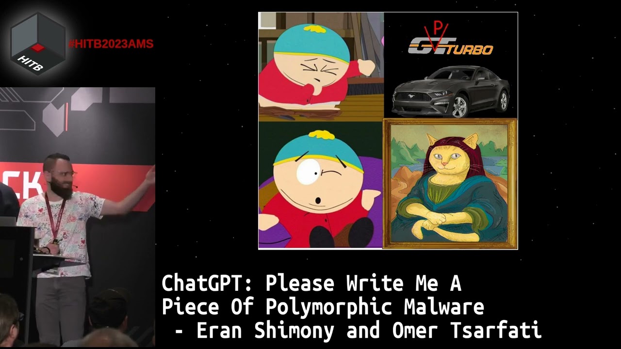 #HITB2023AMS D2T1 - ChatGPT Please Write Me A Piece Of Polymorphic Malware - E Shimony & O. Tsarfati