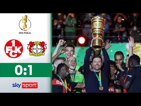 Leverkusen holt das DOUBLE | 1. FC Kaiserslautern - Bayer 04 Leverkusen | Finale | DFB Pokal 2023/24