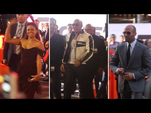 The Cast Is Great To Fans At The Furious 7 Premiere In Hollywood