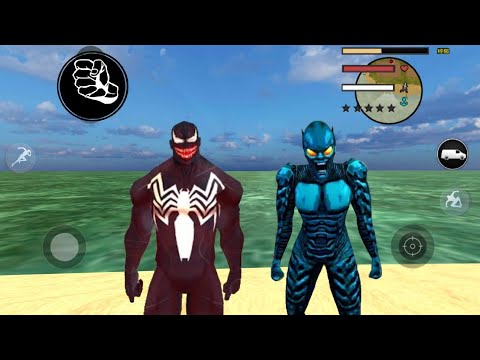 Super Venom Spiderman Rope Hero - Mafia City #2 Android Gameplay