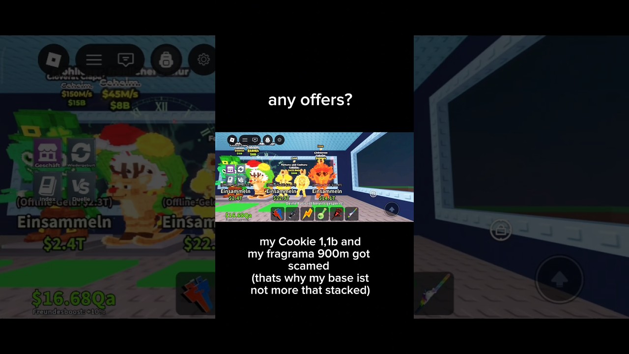 Steal a brainrot trading #sab #roblox #sigmanugget20098