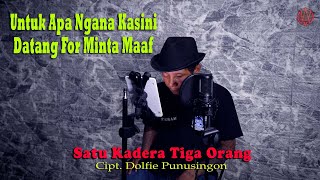 Download lagu Satu Kadera Tiga Orang - Nova Sondakh {FIKRAM COWBOY cover} official video mp3