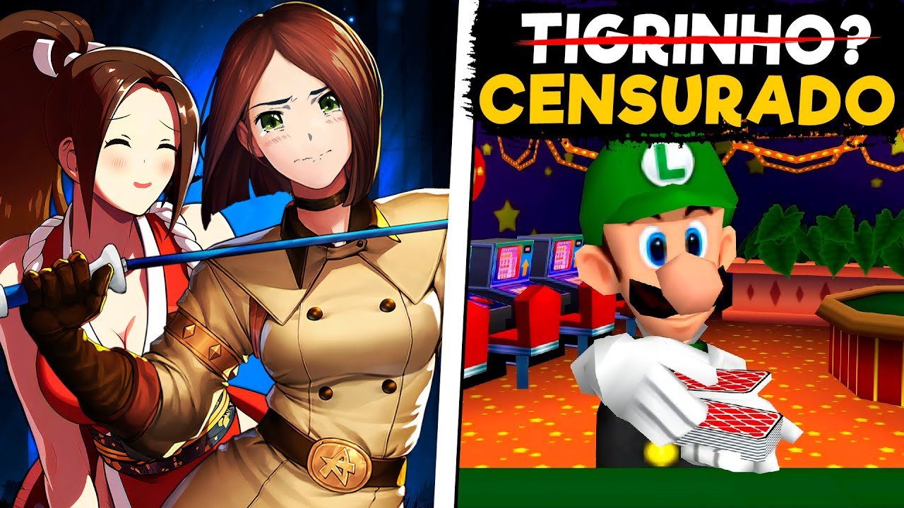 Censuras BIZARRAS em Games que você NÃO SABIA que foram feitas