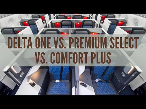 Delta One vs. Premium Select vs. Comfort Plus