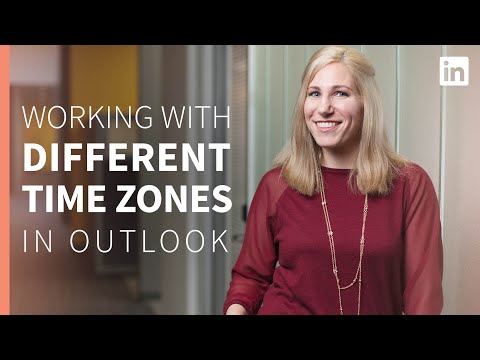 Outlook Tutorial Working with different timezones