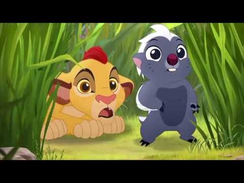 The Lion Guard The Morning Report - Baby Fuli And Baby Kion & Bunga Meet Pua's Float Scene [HD]