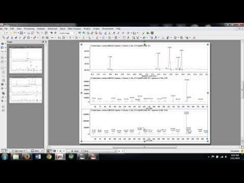 Analyzing Mass Spec Data