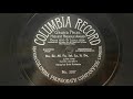 Bob Roberts Do Re Mi Fa Sol La Si Do 1906 Columbia Record