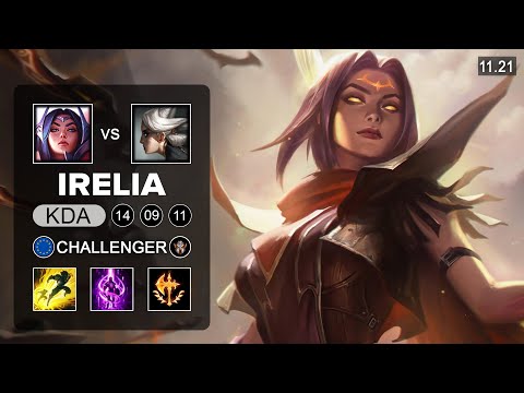 DK Khan Irelia Top vs Camille - EUW Challenger - Season 11 Patch 11.21
