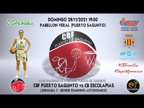 Videohighlights Senior El Cortijo Andaluz CBF Puerto - Cb Escolapias (J7 LIGA 21-22)