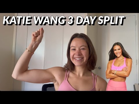 REVIEWING KATIE WANG'S 3 DAY UNOFFICIAL SPLIT || PELOTON STRENGTH
