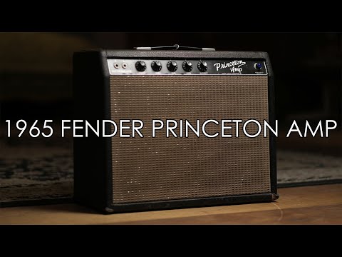Fender Princeton 12-Watt 1x10" Guitar Combo 1965 - Blackface image 11