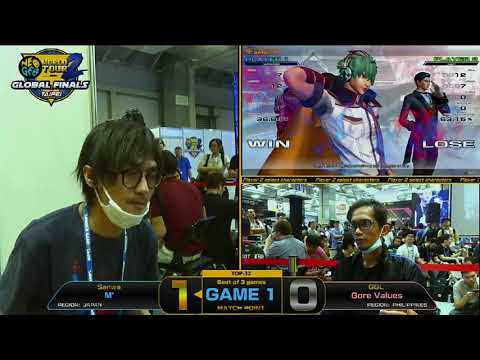 M' 對 GoreValues - 拳皇 XIV NEO GEO 世界賽 第二季 Top 32