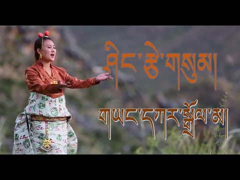 Tibetan dance song 2018 - ཤིང་རྩེ་གསུམ། by Yangkar Dolma