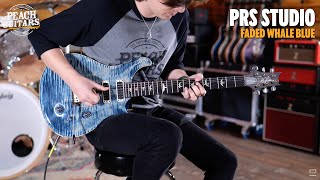 Video thumbnail for No Talking...Just Tones | PRS Studio Faded Whale Blue Pattern by Peach Guitars