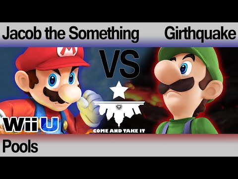 CATI Smash 4 - Jacob the Something (Mario) vs Girthquake (Luigi) - Pools