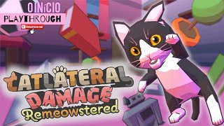 Catlateral Damage: Remeowstered | #1 Gameplay PT-BR (ANÁLISE) + Playthrough 100% | Ao Vivo PS4 Pro