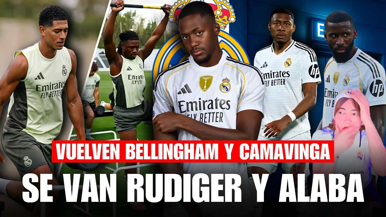 💣 ¡ADIÓS DEFINITIVO DE RUDIGER Y ALABA!| AVANZA FICHAJE DE KONATE POR EL MADRID |REGRESAN LESIONADOS