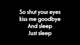 My Chemical Romance-Sleep-(Lyrics)