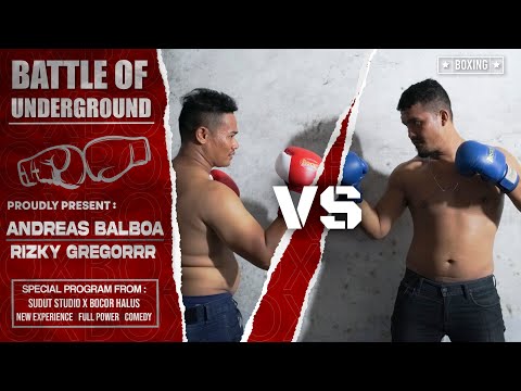 3X DOWN !!! Andreas Balboa VS Rizky Gregor. Petarung Jalanan & Petarung Pasar, Jual Beli Pukulan !!!