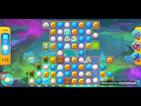 fishdom gameplay/ level 5763 / It is like the ads? / thank you