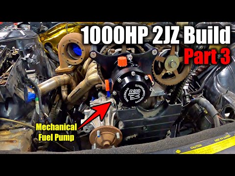 1000HP 2JZ 240SX Build Part 3: Mechanical Fuel Pump & Fuel System