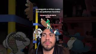 Le pregunto a mi bro cuáles son sus Pokémon favoritos y me responde estos, sin razón alguna #pokemon