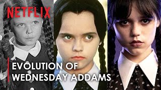 The Evolution of Wednesday Addams (1964-2022)
