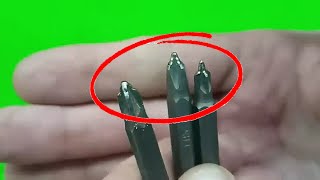 I was surprised when I found out what this wizard does with damaged screwdrivers.