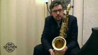 Johannes Enders SELMER Interview - SELMER Saxophone