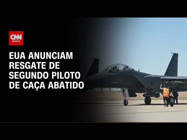 EUA resgatam militar enquanto Trump e Israel pressionam Irã antes do prazo | AGORA CNN