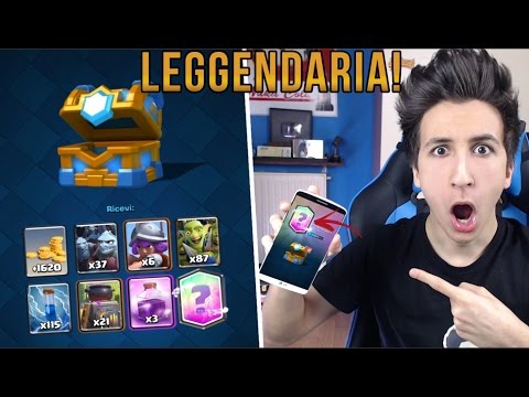 FINALMENTE LEGGENDARIA GRATIS nel BAULE DEL CLAN! GRAZIE SUPERCELL | CLASH ROYALE ITA