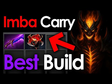 SHADOW FIEND CARRY | Shadow Blade + Mask of Madness | Immortal | 7.40c #dota2