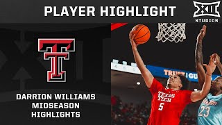 Darrion Williams Midseason Highlights | 2024-25 Big 12 Men's Basketball