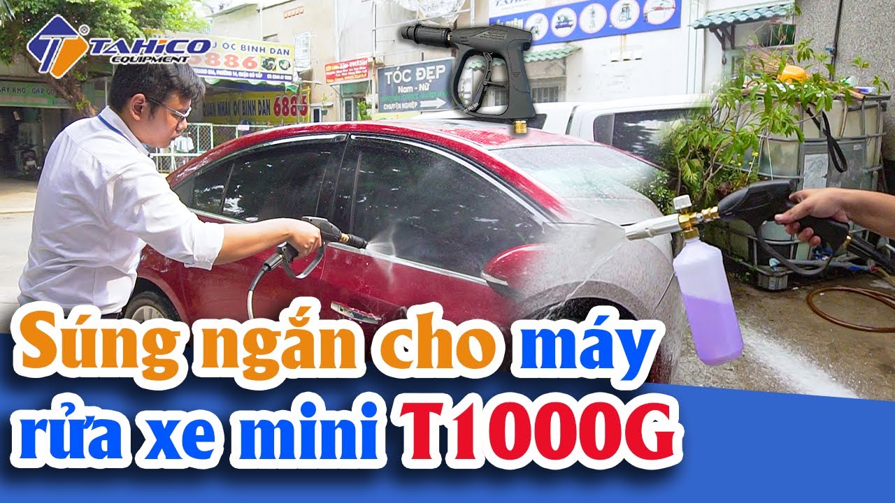 Súng ngắn cho máy rửa xe mini T1000G 17