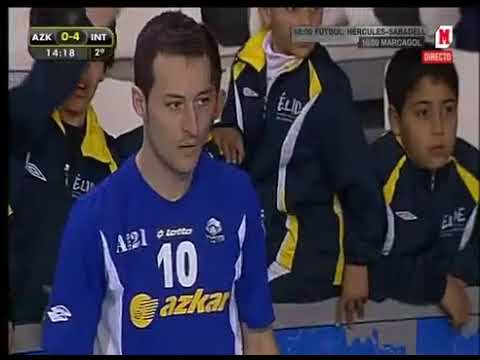 Division honor futbol sala Azkar Lugo vs Inter Movistar