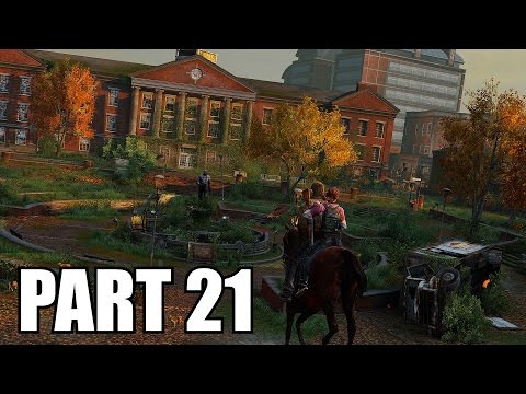 The Last of Us Remastered Grounded Walkthrough Part 21 - The University No Damage PS4