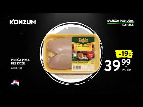 Konzum super akcija od 19.-21.08.2019.