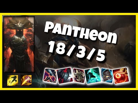 Pantheon vs Fiddlesticks BR Challenger JUNGLE (18/3/5) - v10.25
