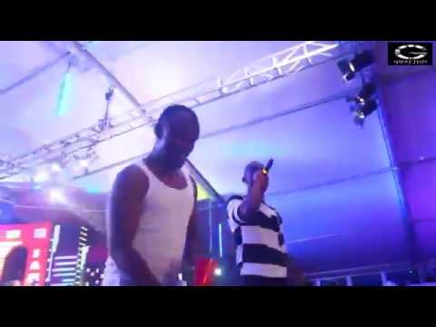 MR.2KAY DANCED WITH USHBEBE ON STAGE WHILE PERFORMING ''DEM DEY RUSH US'' AT MEGAJAM SHOW PH