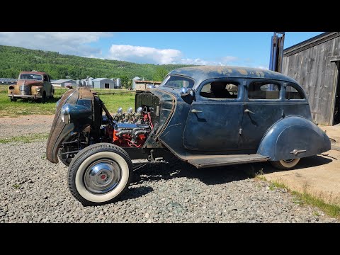 Driving the 1936 Hudson Terraplane for the first time in 50+ years!!! 🙌