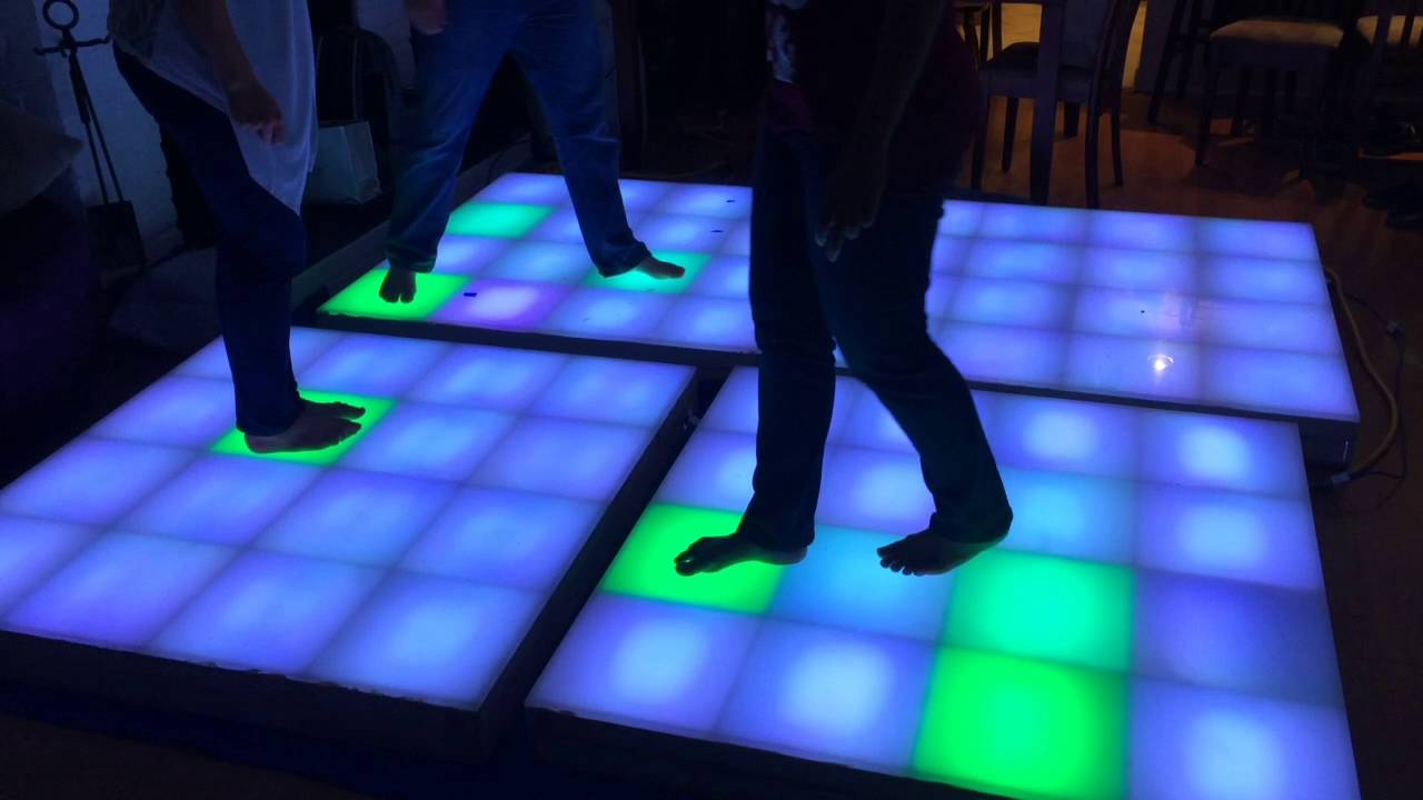 Disco Floor Demo - Burning Man 2016